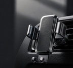Gravity Car Phone Holder — Auto-Locking Air Vent Mount, One-Hand Operation
