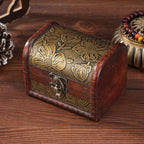 Vintage Wooden Jewelry Box – A Timeless Keepsake for Your Precious Memories