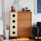 Modern Half House Wooden Shoe Cabinet for Home Hotel Entryway Furniture Organizer for Living Room Apartment Shoes Accessories